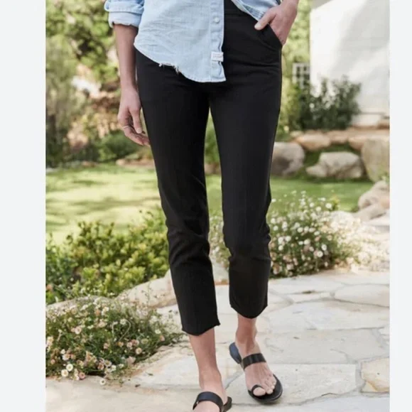 FRANK & EILEEN Murphy Billion Dollar Pants BLACK SIZE MEDIUM 1409